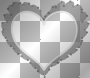 Nenaio Png Transparent Heart Hearts Composition deco frame border corner background love black and white grey silver