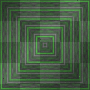 blauefee1976 animated background kaleidoscope Hintergrund frame corner square quadrat green grün grey grau 