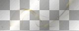 PRZEZ TRANSPARENT DECO GOLD FRAME