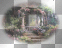 Vintage Garden Scene