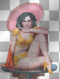 Vintage Latin Woman