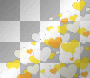 Nenaio Png Transparent Heart Hearts deco Frame Border Corner Love Pattern Background Fractal white yellow orange gold