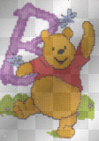 Winnie the Pooh letter B