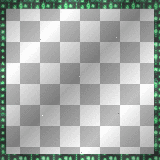 Animated Crystal Forever Love Frame Green