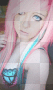 pink blue blonde emo scene hair style girls eyes