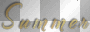 LATO SUMMER TRANSPARENT TEXT GOLD