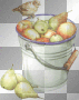Kerstie: Bucket Fruit Apples Pears