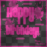 happy birthday animated background ²u