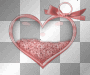 Glitter Heart Charm