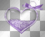 Glitter Heart Charm