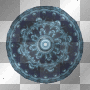 blue circle - melarocks_stamps