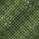 green heart glitter vintage ink background ²u