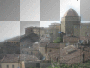landscape city house italy volterra