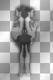 bella pregnant & renesmee carlie cullen black white