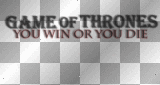 Game of Thrones: You win or you die (red and black transparent quote) [nermai]