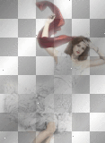 bella cullen red white goth vampire