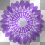 Purple frame circle background transparent by uky96