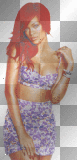 Nenaio Png Transparent Rihanna RiRi R summer 2011 blue red purple violet floral flower flowers 