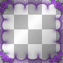 Summer Spike Flower Frame~Purple