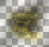 Space With Neon Stars Background~Yellow~KCF