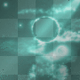 Fantasy Space Glitter BG Teal Fantasy Space Glitter BG Teal