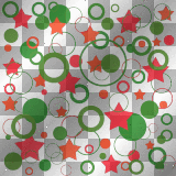 Nenaio Png Transparent star stars circle circles ring rings deco frame border corner background pattern green red christmas xmas