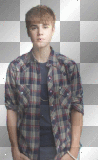 Justin Biebeer my love transparent Original stamp by Ohquepasoo