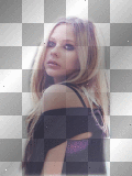 Avril Lavigne Emo Scene *PNG made by me*