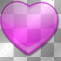 Heart emo anime transparent deco Heart emo anime transparent deco