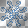 blue swirl