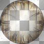 Clock wood brown Clock wood brown