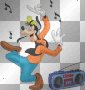 goofy dance animation