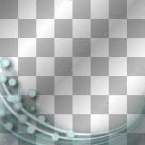 Frame border teal overlay abstract