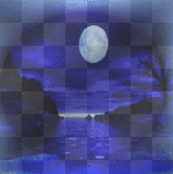 blue animated background