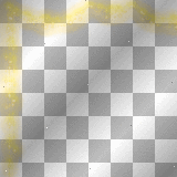 Deco Dazzling Transparent Border~Yellow