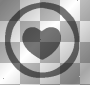 Deco Black Scrap Love Heart