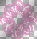 ❤pink flower glitter fashion ²u