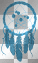 New Moon Dream-Catcher Blue ©Mousey2011