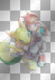 made by -Kitty_love- // Renamon & Rika *Digimon*