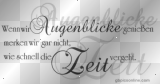 spruch... zeit