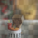 Danbo pizza and cola ♥♥♥