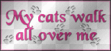 My Cats Walk All Over Me - TracyMcGibbon