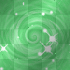 Green Swirly Background