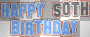 Happy 50th Birthday