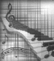 Black & White Musical Background