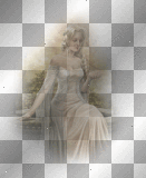  soave girl woman transparent  vintage