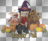betty boop happy fall