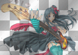 Guitan Anime girl Music K-ON KON 