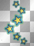 Nenaio Png Transparent Deco Frame Border Corner star stars pattern  yellow black blue green