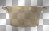 Basket vintage fantasy gothic bucket